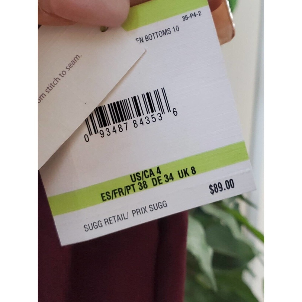 Anne Klein Women's Red Solid Polyester Straight L… - image 7